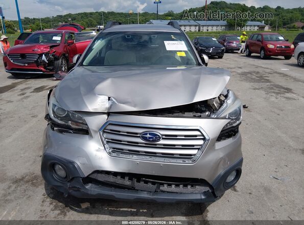 4S4BSAFC0H3393692 2017 SUBARU OUTBACK Silver წინა ხედი