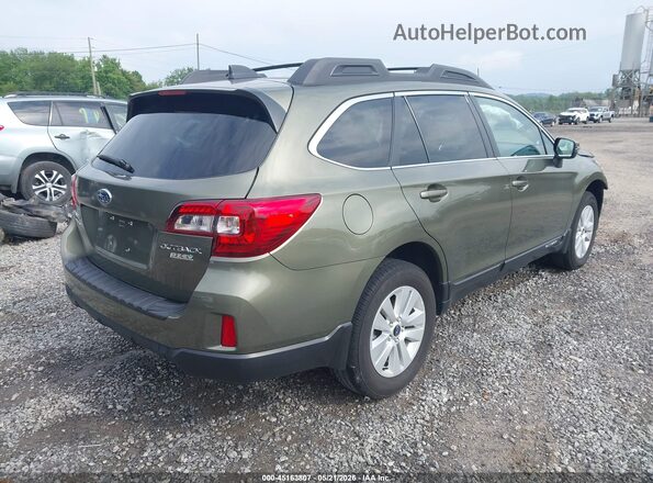 4S4BSAFC1H3411228 2017 SUBARU OUTBACK Green Задня права чверть