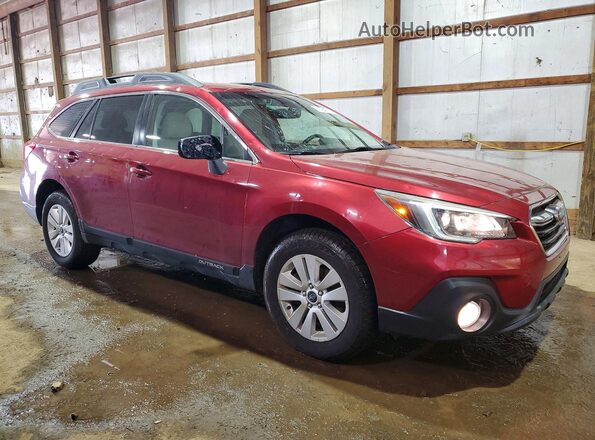 4S4BSAFC2K3296985 2019 SUBARU OUTBACK Red 