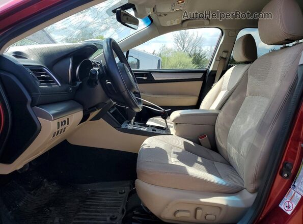 4S4BSAFC2K3296985 2019 SUBARU OUTBACK Red 