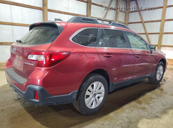 4S4BSAFC2K3296985 2019 SUBARU OUTBACK Red 