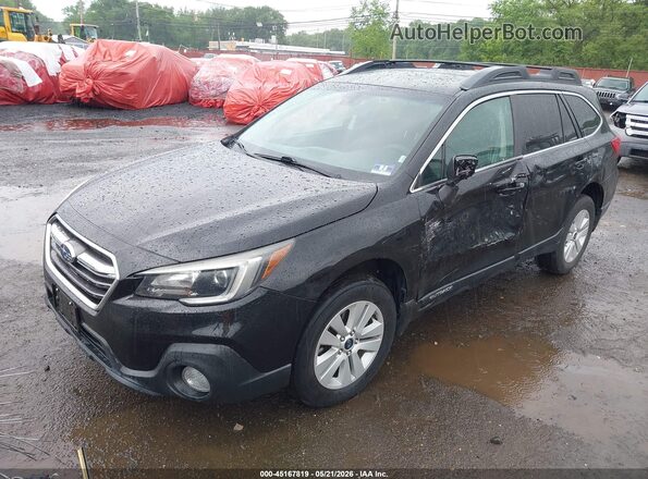4S4BSAFC2K3313820 2019 SUBARU OUTBACK Black Передня ліва чверть