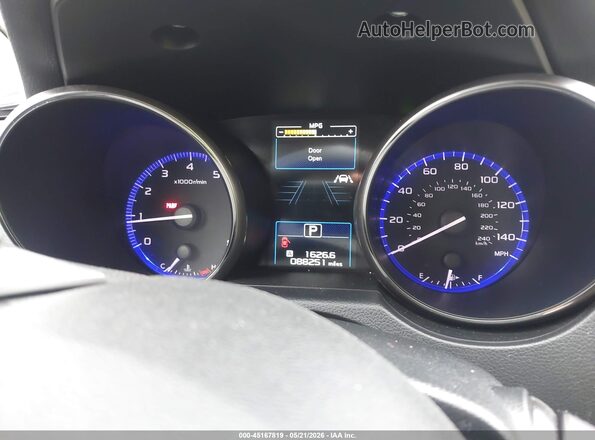 4S4BSAFC2K3313820 2019 SUBARU OUTBACK Black Вид задніх сидінь