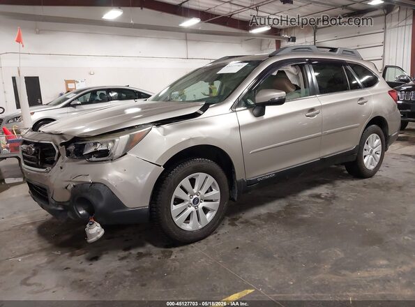 4S4BSAFC3J3316000 2018 SUBARU OUTBACK Silver Przód lewy