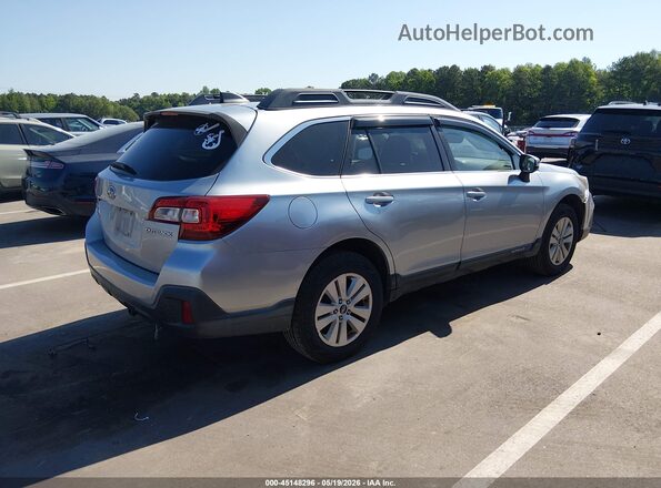 4S4BSAFC3K3356756 2019 SUBARU OUTBACK Серебряный Задняя правая четверть
