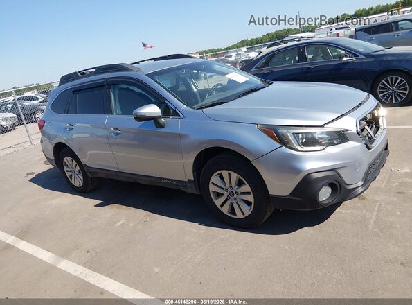 4S4BSAFC3K3356756 2019 SUBARU OUTBACK Серебряный Вид задней части салона