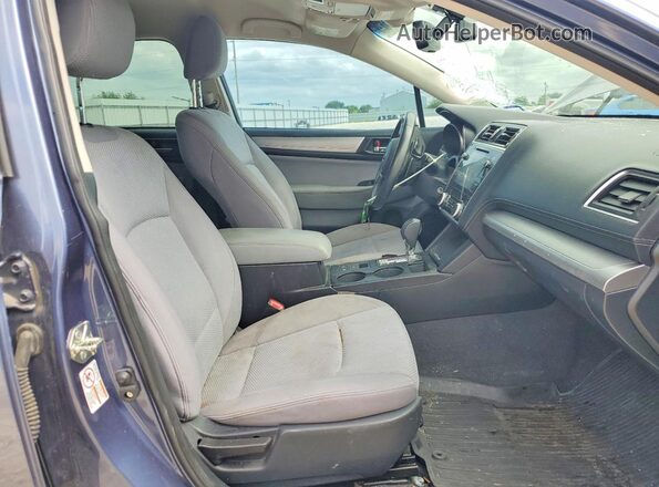 4S4BSAFC4J3386220 2018 SUBARU OUTBACK Blue Widok wnętrza z przodu