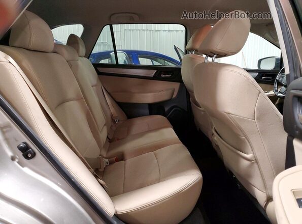4S4BSAFC4K3376630 2019 SUBARU OUTBACK Tan Widok wnętrza z tyłu
