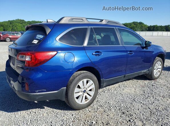 4S4BSAFC5H3201201 2017 SUBARU OUTBACK Синий Задняя правая четверть
