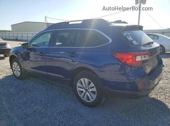 4S4BSAFC5H3201201 2017 SUBARU OUTBACK Синий Задняя левая четверть