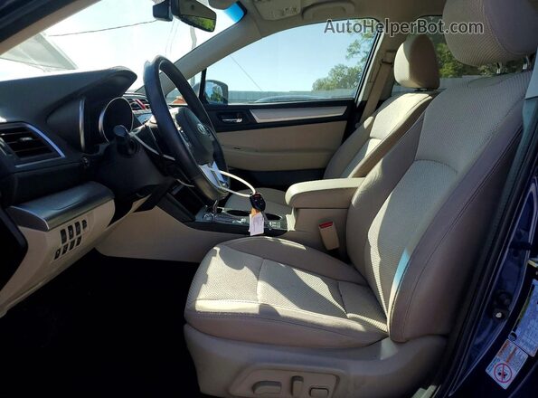4S4BSAFC5H3201201 2017 SUBARU OUTBACK Синий Вид салона спереди
