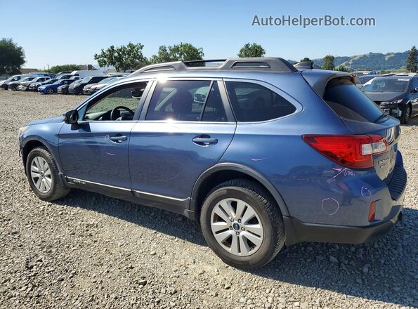 4S4BSAFC5H3263262 2017 SUBARU OUTBACK Blue Rear left