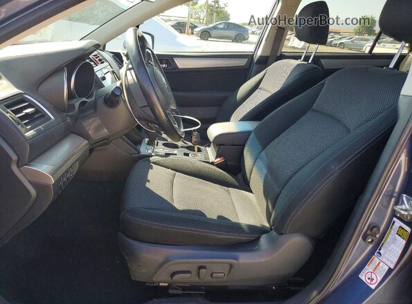 4S4BSAFC5H3263262 2017 SUBARU OUTBACK Blue Front interior view