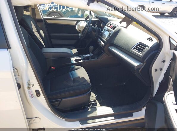 4S4BSAFC6H3284556 2017 SUBARU OUTBACK White Vista interior delantera