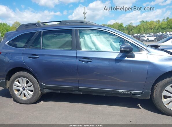 4S4BSAFC6J3319828 2018 SUBARU OUTBACK Blue Rear interior view