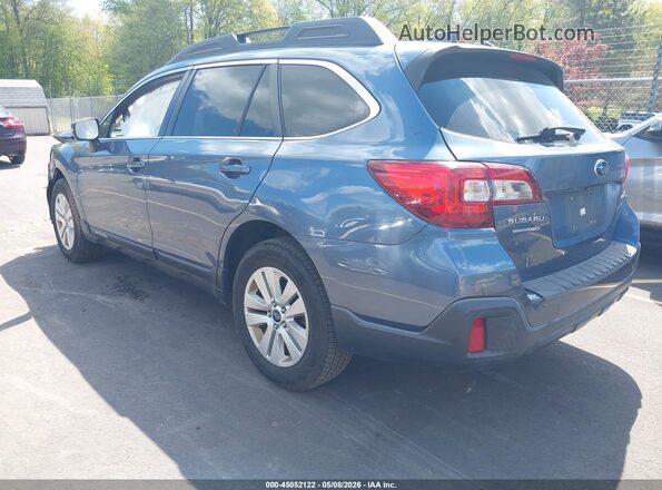 4S4BSAFC6J3319828 2018 SUBARU OUTBACK Blue Rear left