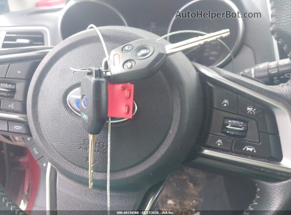 4S4BSAFC6K3251127 2019 SUBARU OUTBACK Maroon Առջևի վահանակի տեսք