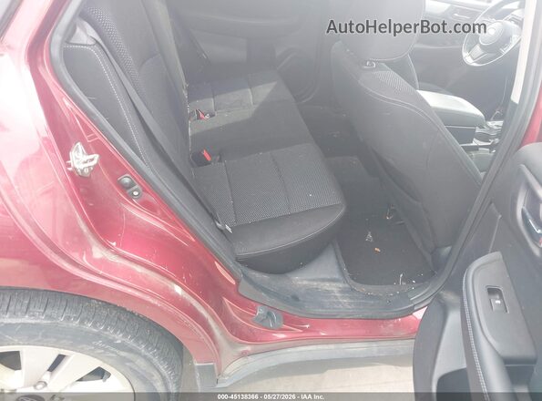 4S4BSAFC6K3251127 2019 SUBARU OUTBACK Maroon VIN կոդի պիտակի տեսք