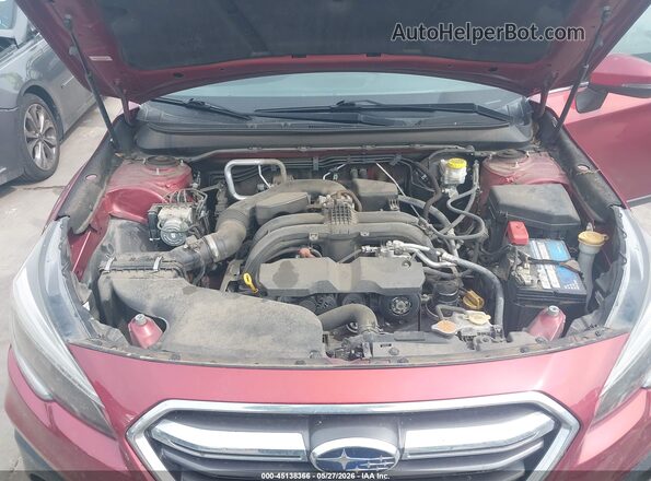4S4BSAFC6K3251127 2019 SUBARU OUTBACK Maroon Հետևի տեսք
