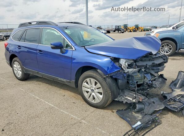 4S4BSAFC8G3292494 2016 SUBARU OUTBACK Синий Передняя правая четверть