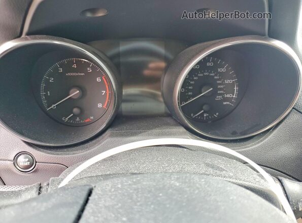 4S4BSAFC8G3292494 2016 SUBARU OUTBACK Синий Вид щитка приборов