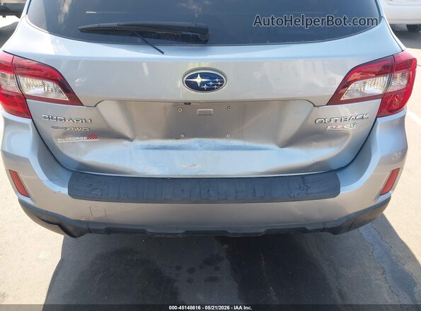 4S4BSAFC8H3424171 2017 SUBARU OUTBACK Серебряный 