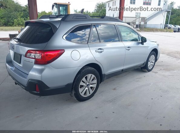 4S4BSAFC8K3315054 2019 SUBARU OUTBACK Silver Trasero derecho