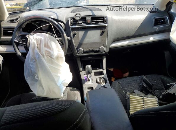 4S4BSAFC9J3397018 2018 SUBARU OUTBACK Blue Вид панелі приладів