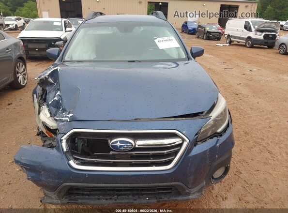 4S4BSAFC9K3382603 2019 SUBARU OUTBACK Blue წინა პანელის ხედი