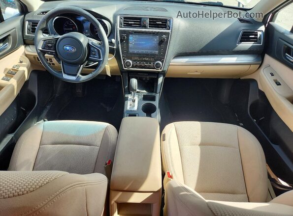 4S4BSAHC1J3285729 2018 SUBARU OUTBACK Tan წინა პანელის ხედი