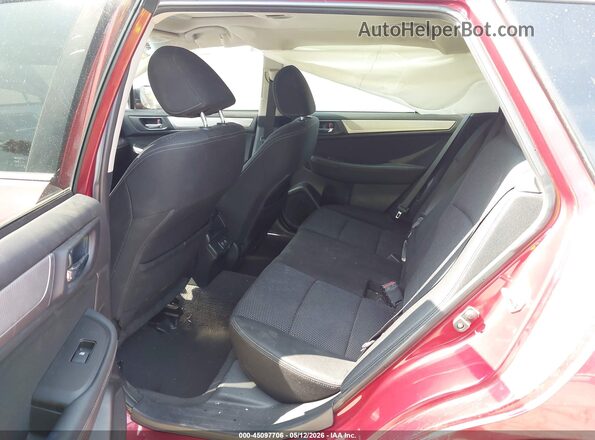 4S4BSAHC1K3210157 2019 SUBARU OUTBACK Burgundy Widok naklejki z numerem VIN