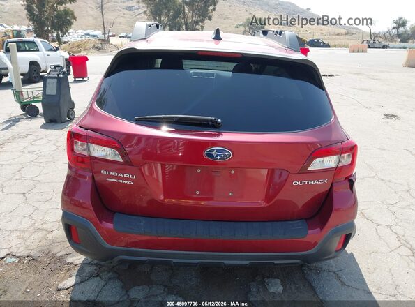 4S4BSAHC1K3210157 2019 SUBARU OUTBACK Burgundy 