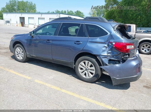 4S4BSAHC2H3278752 2017 SUBARU OUTBACK Blue Rear left