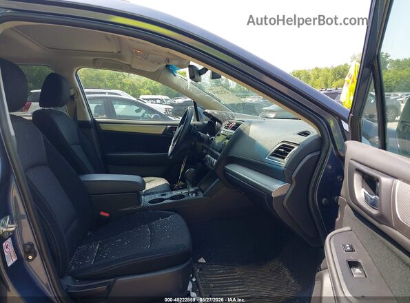4S4BSAHC2H3278752 2017 SUBARU OUTBACK Blue Front interior view