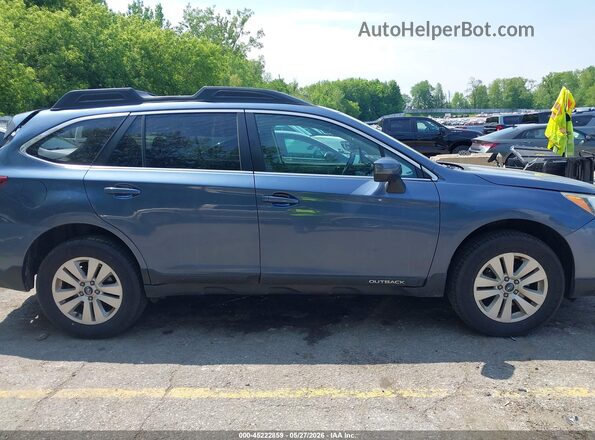 4S4BSAHC2H3278752 2017 SUBARU OUTBACK Blue Rear interior view