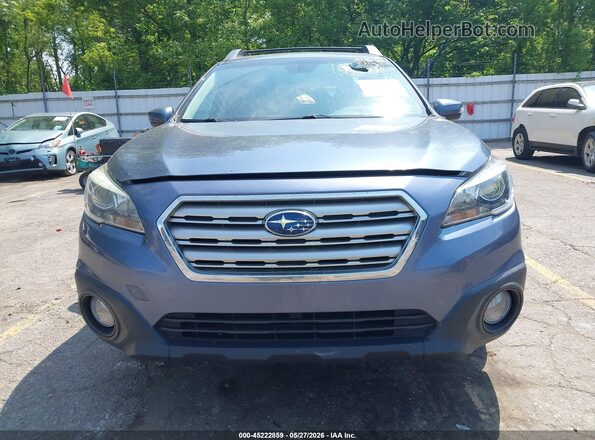 4S4BSAHC2H3278752 2017 SUBARU OUTBACK Blue Instrument cluster view