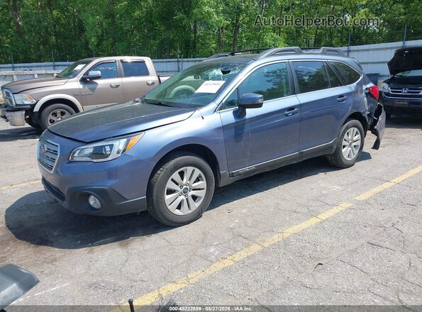 4S4BSAHC2H3278752 2017 SUBARU OUTBACK Blue Front left