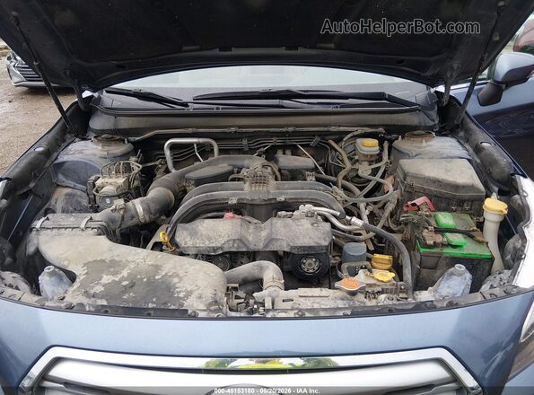 4S4BSAHC4H3313288 2017 SUBARU OUTBACK Blue Հետևի տեսք
