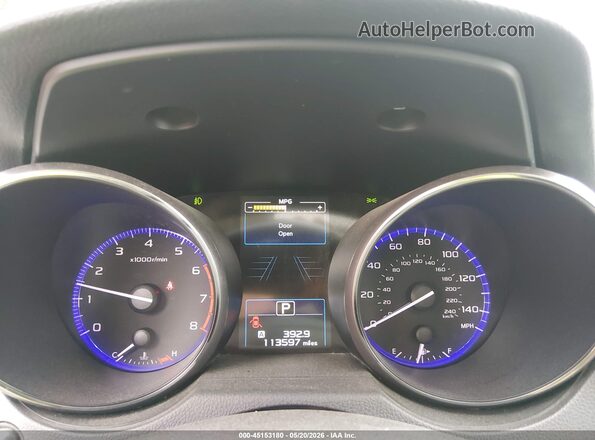 4S4BSAHC4H3313288 2017 SUBARU OUTBACK Blue Հետևի նստատեղերի տեսք