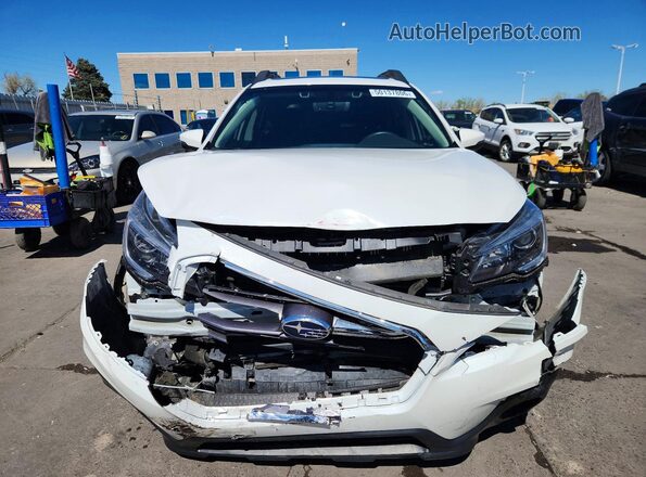 4S4BSAHC5K3304865 2019 SUBARU OUTBACK White წინა ხედი
