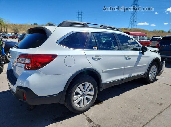 4S4BSAHC5K3304865 2019 SUBARU OUTBACK White უკანა მარჯვენა
