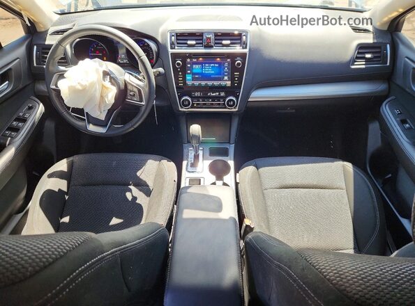 4S4BSAHC5K3304865 2019 SUBARU OUTBACK White წინა პანელის ხედი