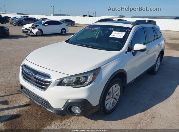 4S4BSAHC6K3240965 2019 SUBARU OUTBACK White Front left
