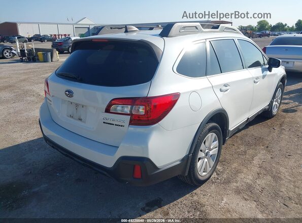 4S4BSAHC6K3240965 2019 SUBARU OUTBACK White Rear right