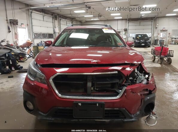 4S4BSAHC6K3285808 2019 SUBARU OUTBACK Red ხელსაწყოთა პანელის ხედი