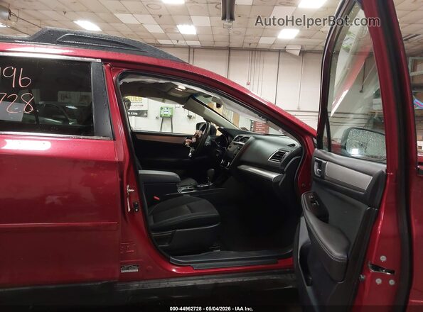 4S4BSAHC6K3285808 2019 SUBARU OUTBACK Red წინა სალონის ხედი