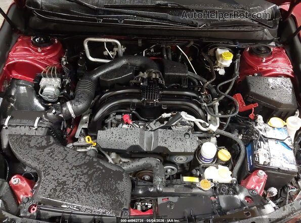4S4BSAHC6K3285808 2019 SUBARU OUTBACK Red უკანა ხედი
