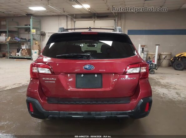 4S4BSAHC6K3285808 2019 SUBARU OUTBACK Red 