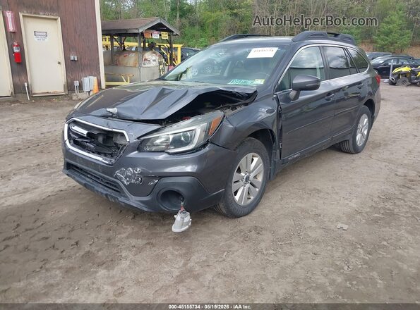4S4BSAHC6K3310478 2019 SUBARU OUTBACK Blue Առջևի ձախ երեք քառորդ տեսարան