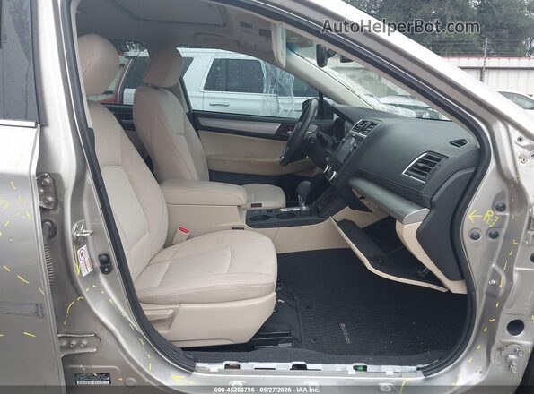 4S4BSAHC7K3284652 2019 SUBARU OUTBACK Champagne წინა სალონის ხედი
